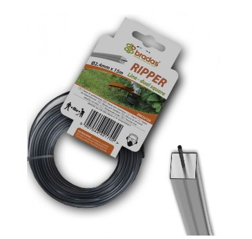 Damil RIPPER DUAL, szögletes 3,0mm x 15m