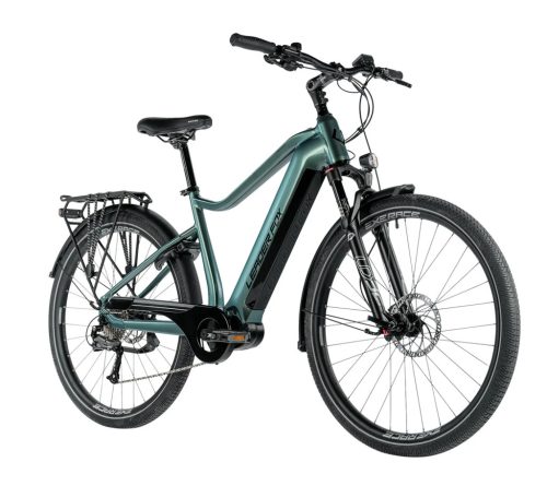 Leader Fox DENVER férfi elektromos kerékpár 28"/ 22,5" kék-zöld
