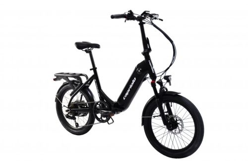 Capriolo E-BIKE Folding 20 M:2025 fekete elektromos kerékpár
