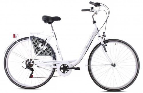 Városi kerékpár Capriolo Diana 28"/18 fehér-szürke