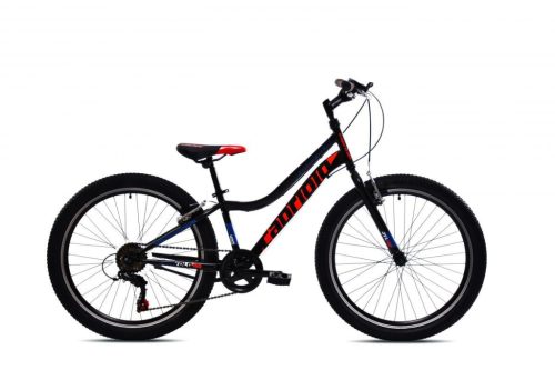 Capriolo DIAVOLO 400 24"/13" fekete-piros hegyikerékpár