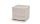 Virágcserép Prosperplast MADERA SQUARE eco fa 38,5 cm fehér