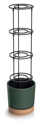 Virágcserép Prosperplast HOME GROWER paradicsom termesztésére 14,5 l sötétzöld