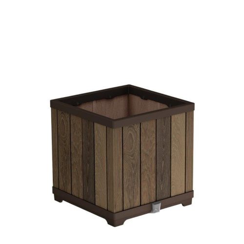 Kvetináč Keter Deco Square walnut