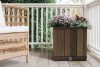 Kvetináč Keter Deco Square walnut