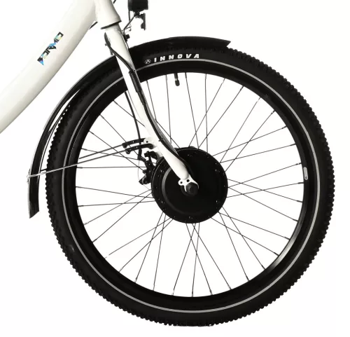 Leader Fox elektromos háromkerekű kerékpár BORMIO, 2025-ös modell, 518 Wh, fehér