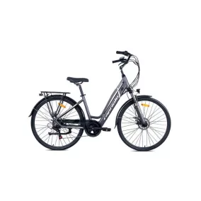   Elektromos kerékpár Capriolo E-City Lady 28 EBIKE szürke-olívazöld