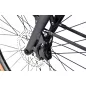   Elektromos kerékpár Capriolo E-CITY BELT DRIVE 28" fekete - szürke