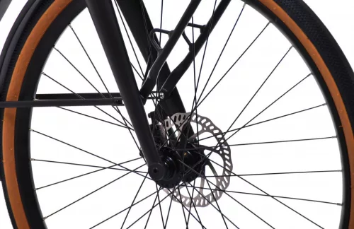 Elektromos kerékpár Capriolo E-CITY BELT DRIVE 28" fekete - szürke