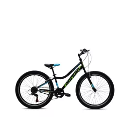   Capriolo DIAVOLO 400 24"/12" fekete-zöld hegyikerékpár