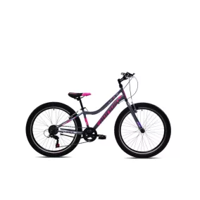   Capriolo DIAVOLO 400 hegyikerékpár 24"/12", szürke, rózsaszín