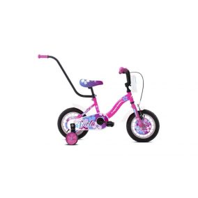   Gyermek kerékpár Capriolo BMX 12"HT VIOLA fehér-rózsaszín 2. minőség
