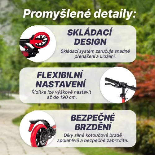 Acra Joy Diablo  összecsukható roller