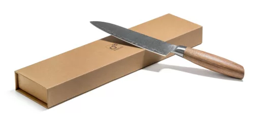 G21 Gourmet Damaszkusz 17 cm, Santoku kés, zebrawood markolat