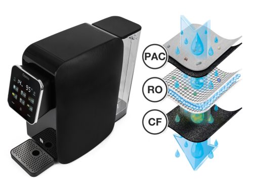 G21 Osmo víztisztító fordított ozmózissal, fekete