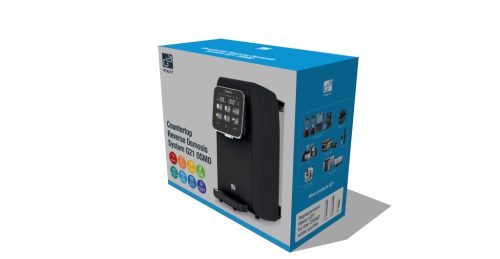 G21 Osmo víztisztító fordított ozmózissal, fekete