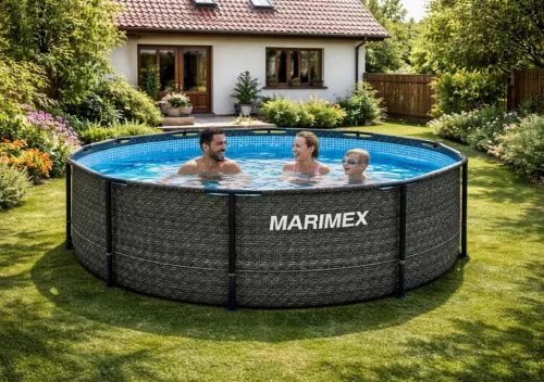 Úszómedence Marimex FLORIDA 3,66 x 1,22 m RATAN szűrés nélkül