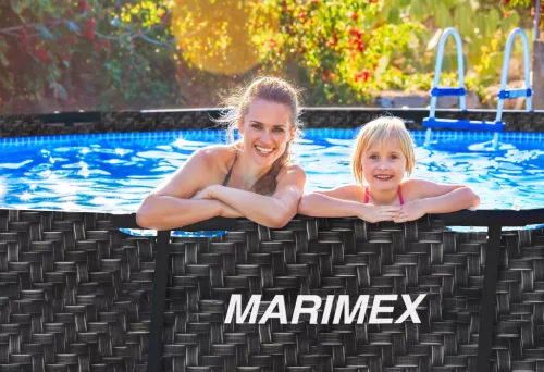 Úszómedence Marimex FLORIDA 3,66 x 1,22 m RATAN szűrés nélkül