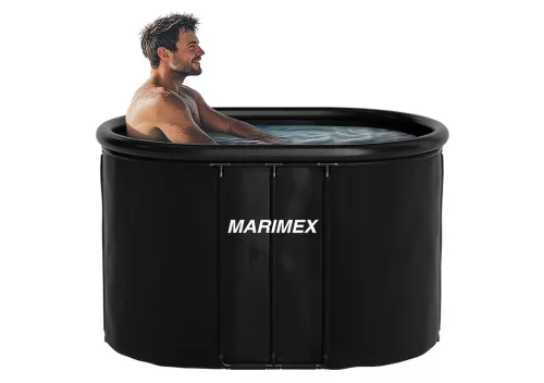 Marimex ovális hűtődézsa 125 × 75 × 77 cm fekete