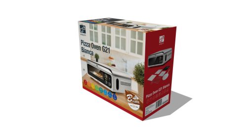 G21 Bianca multifunkciós pizzasütő, 400 °C