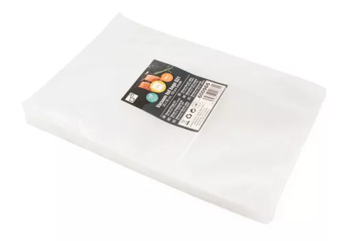 Vákuumos fólia G21 tasakok, 20 × 30 cm, 100 db, sima