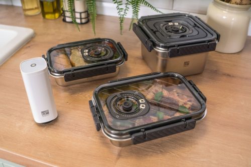 G21 vákuumos doboz 680 ml, rozsdamentes acél