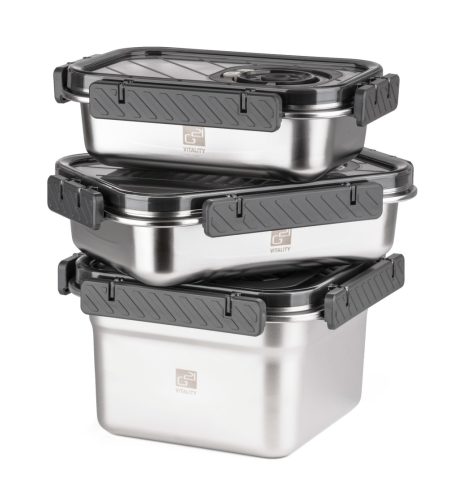 G21 vákuumos doboz 1900 ml, rozsdamentes acél