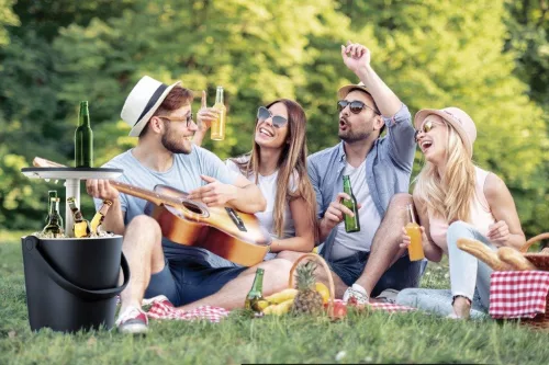 Keter Cool Bar Gobar kerti asztal, grafit