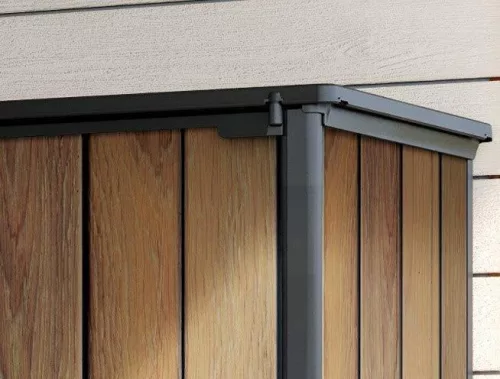 Kerti doboz Keter Signature 1400 l Walnut színben
