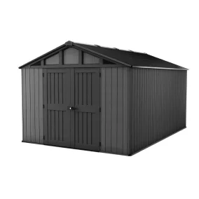 Kerti ház Keter Stronghold 10 x 15 szürke, padlózattal