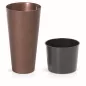 Prosperplast TUBUS SLIM CORTEN kaspó réz 30 cm