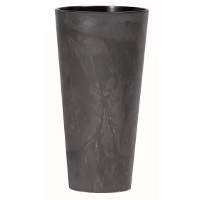 Prosperplast TUBUS SLIM BETON EFFECT kaspó antracit 30 cm