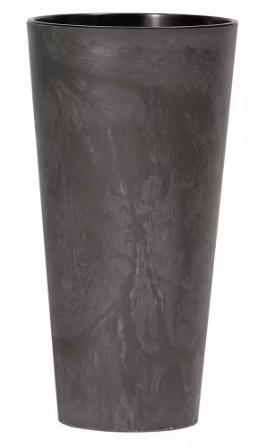 Prosperplast TUBUS SLIM BETON EFFECT kaspó antracit 30 cm