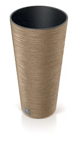 Virágcserép Prosperplast FURU SLIM ECO WOOD 30 cm, naturo