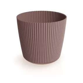 Virágcserép Prosperplast MILLY ROUND marsala 23,6 cm