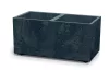 Virágcserép Prosperplast SIERRA CASE beton hatású 77 cm antracit