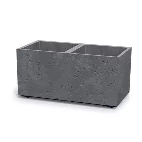   Virágcserép Prosperplast SIERRA CASE betonhatású 77 cm szürke