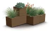 Virágtartó Prosperplast MADERA CASE eco fa 77 cm natur