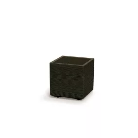 Prosperplast MADERA SQUARE öko fa 28,8 cm kávébarna