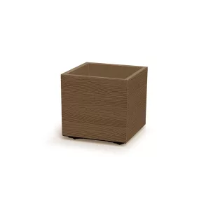   Virágcserép Prosperplast MADERA SQUARE öko fa 38,5 cm natur