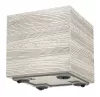 Virágcserép Prosperplast MADERA SQUARE öko fa 38,5 cm natur