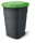 Prosperplast Wheeler 95 l szemetes kuka antracit zöld fedéllel