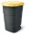 Prosperplast Wheeler 95 l szemetes kuka antracit sárga fedéllel