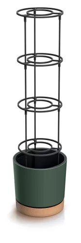 Virágcserép Prosperplast HOME GROWER paradicsom termesztésére 14,5 l sötétzöld