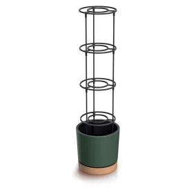   Virágcserép Prosperplast HOME GROWER paradicsom termesztésére,  35 l sötétzöld