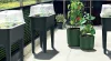 Virágcserép Prosperplast HOME GROWER paradicsom termesztésére,  35 l sötétzöld