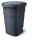 Prosperplast Wheeler 95 l szemetes – antracit színű, fekete fedéllel