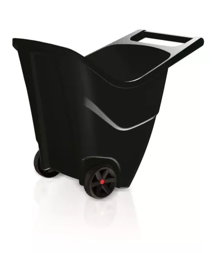 Kerti kocsi Prosperplast LOAD & GO fekete 85l