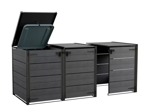 Keter Hide Away kerti láda-  bővítő modul a 120l-es szemetes tárolóhoz