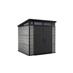 Kerti ház Keter PENT Signature 7x7 Storm Grey, padlóval